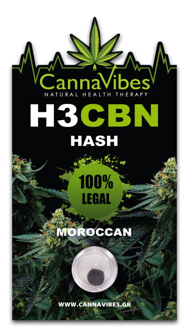 CannaVibes H3CBN Moroccan Hash / Hashish