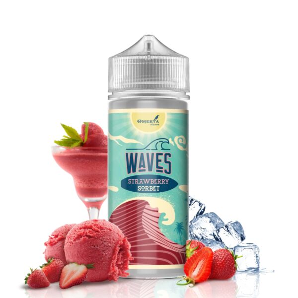 Waves Strawberry Sorbet 120