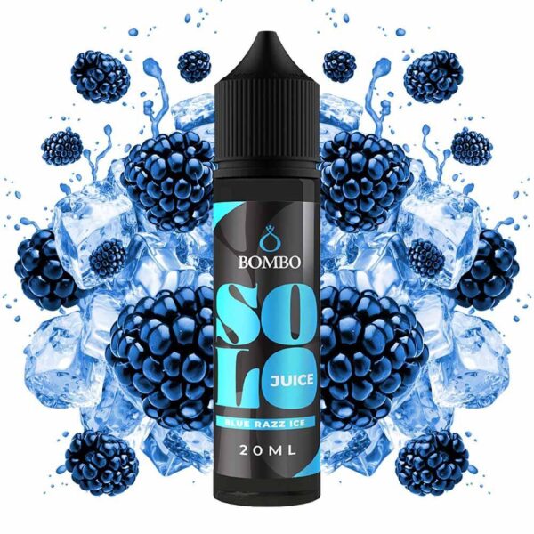 Bombo Solo Juice Blue Razz Ice 20ml/60ml