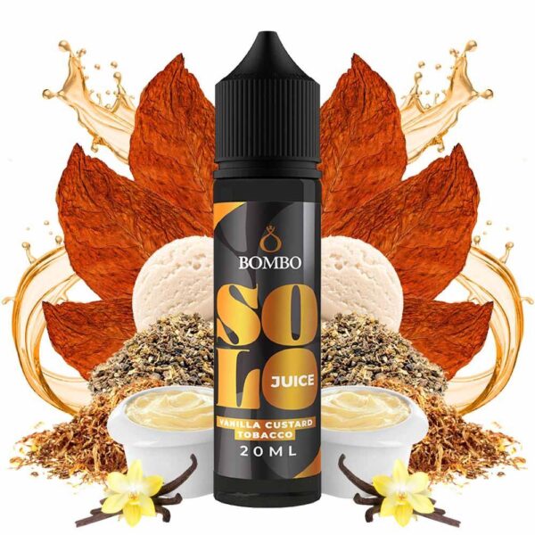 Bombo Solo Juice Vanilla Custard Tobacco 20ml/60ml