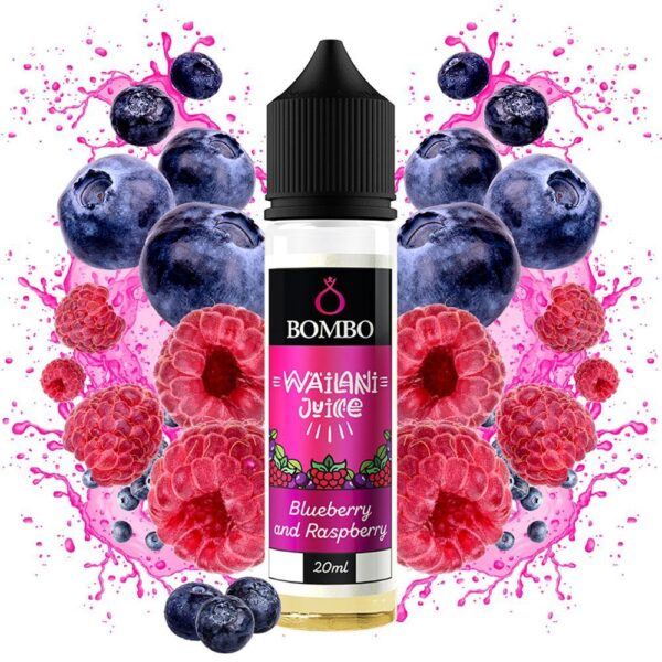 Bombo Wailani Juice Blueberry and Raspberry 20ml/60ml