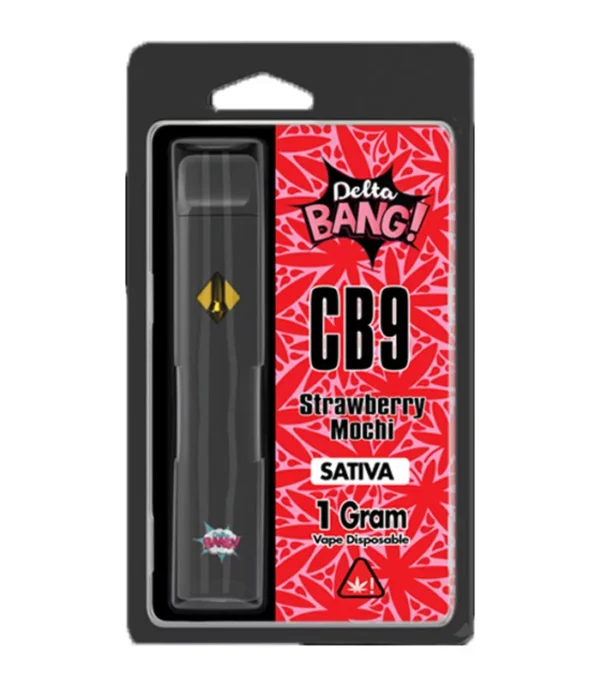 CB9 DELTABANG STRAWBERRY MOCHI Disposable 1ml