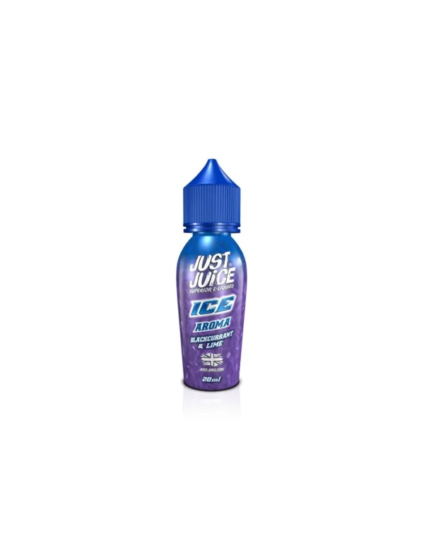 Just Juice Ice Blackcurrant & Lime Flavour Shot 60ml