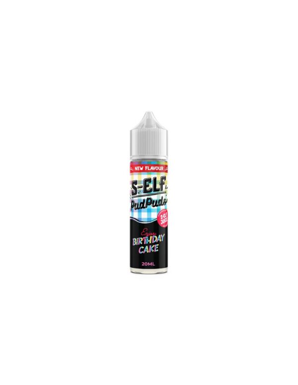 S-Elf Juice Pud Puds Birthday Cake Flavour Shot 60ml