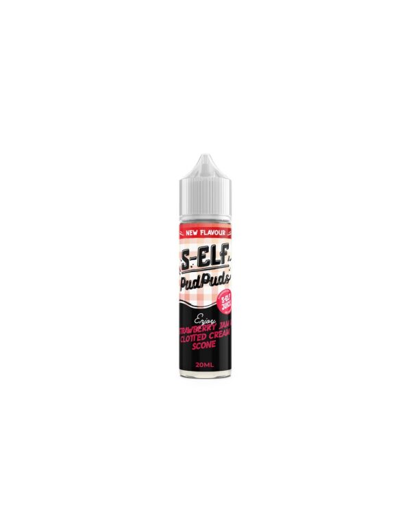 S-Elf Juice Pud Puds Strawberry Jam & Clotted Cream Scone Flavour Shot 60ml